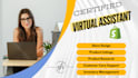 your shopify virtual assistant and shopify store manager