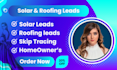 provide homeowner leads, solar leads, roofing leads through county maps