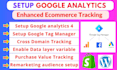 setup google analytics enhanced ecommerce tracking