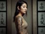do a tattoo design in japanese style