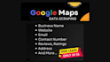 scrape google map data for lead generation, b2b data extraction