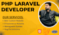 develope a laravel website and rest API