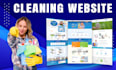 build cleaning company website and cleaning website