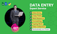 data entry expert services