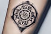 create unique custom geometric tattoo design