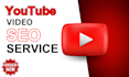 be your youtube SEO consultant and expert