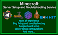 setup and fix issues on your minecraft server