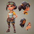 design simple 2d game characters