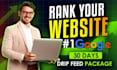 deliver a full monthly SEO package for your website rankings