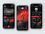 build live streaming app, music streaming app, streaming website