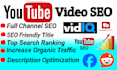 do best youtube video SEO and channel growth manager