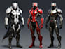 create your fantasy science fiction superhero character