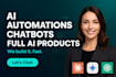 build ai automations, chatbots and ai apps