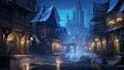 create a environmental concept art and illustrations
