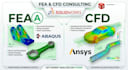 perform fea and cfd simulations using ansys ,abaqus with detailed report