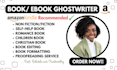 ebook ghostwriter, KDP book writer, ghost book writer, nonfiction ghostwriter