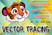 fix, redesign, edit, retrace logo design and convert files, vector tracing