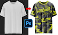 create PSD and jpg t shirt mockups for online stores