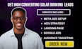 solar leads  appointment booking solar landing page, roofing leads google ads