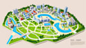 create vector map, city map, site map, event map in illustration