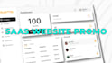 create saas website promo, website promo and demo video