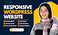 clone or redesign wordpress website design or blog site