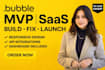 build bubble io website, build bubble app, bubble developer, bubble saas