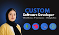 be your custom software and web application developer