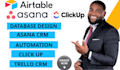 click up asana trello airtable airtable interface monday notion zapier expert