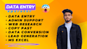 fastest excel data entry, PDF to excel