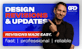do efficient, professional and fast graphic design revisions