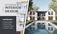 do 3d model house, 3d exterior home, interior design,3d architectural rendering