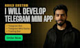 develop telegram mini app crypto app telegram bot