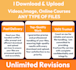 do download and upload any important files quickly