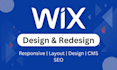 wix website design wix website redesign fix wix website responsive wix cms seo