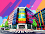 draw your architectural wpap pop art