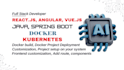 build and deploy production ready java microservices, spring boot AWS, docker