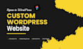 do website UI UX design, figma website design, website mockup design