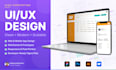 design UI UX for saas mobile app and web product in figma