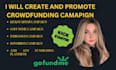 create and promote kickstarter gofundme indiegogo crowdfunding campaign