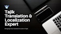 provide expert tajik translations