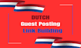do guest posting dutch link building on nl blogs
