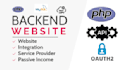 do backend coding using PHP