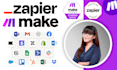 do automation n8n io make com workflow made com api integration ai agent IFTTT