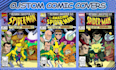 create custom comic cover