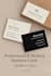 design a professional business card in canva