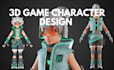 3d character for game 3d character design for multiplayer game mmo rpg design