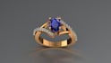 do 3d cad jewelry design and render it