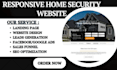 build smart home protection alarm system cctv installation home security website