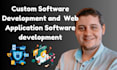 develop custom software development,  web application software